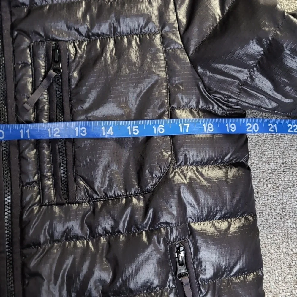 J. Crew Down Quilted Puffer Jacket Size Medium in Black